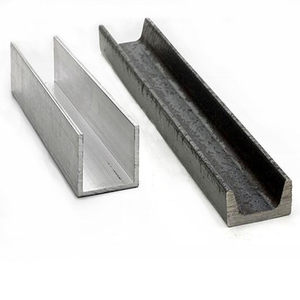 Prime Quality Q235 SS400 ASTM A36 Hot Rolled Carbon U Channel Steel Sizes Customized in Stock