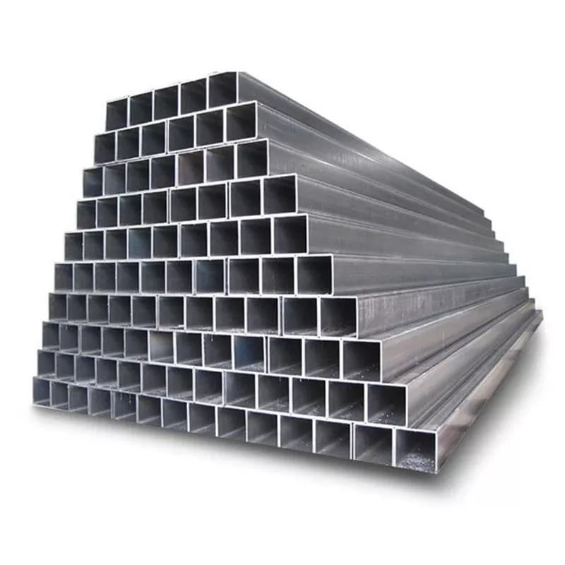 China Supply Q195 Low Carbon Black Steel Hot Dip Galvanized Coating Square Tube/rectangular Hollow Tubular Steel Pipe