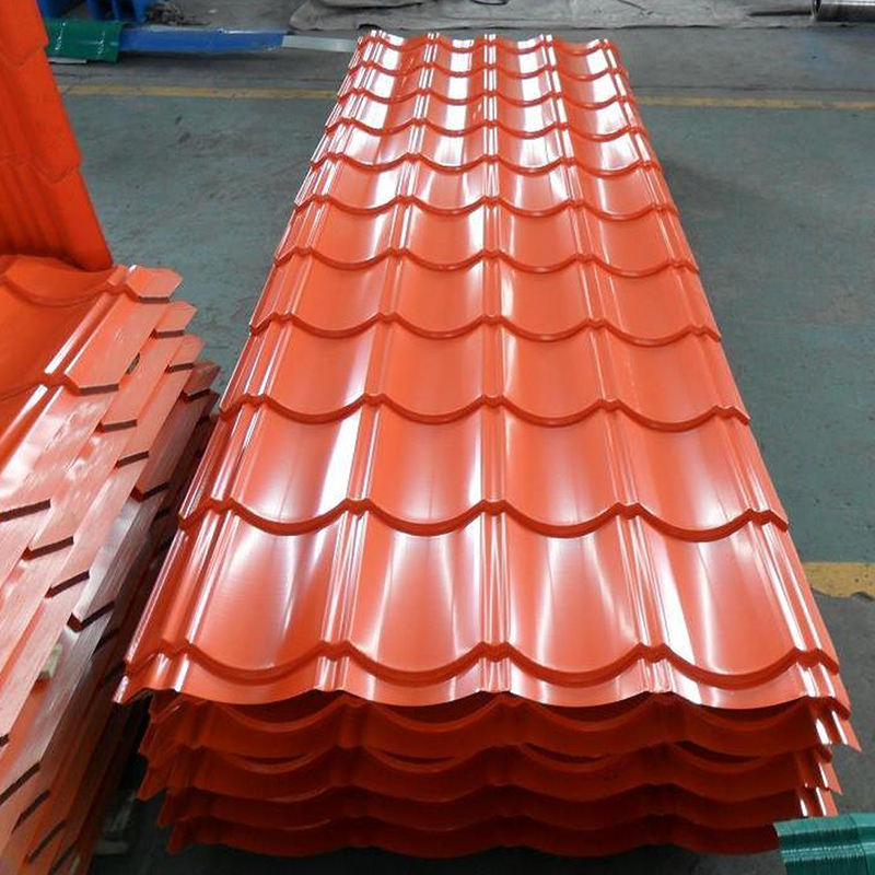 High Quality Galvanized Colour Coated Corrugated Steel Roofing Sheet Metal Tin Roofing Prices Low Slope Roofing