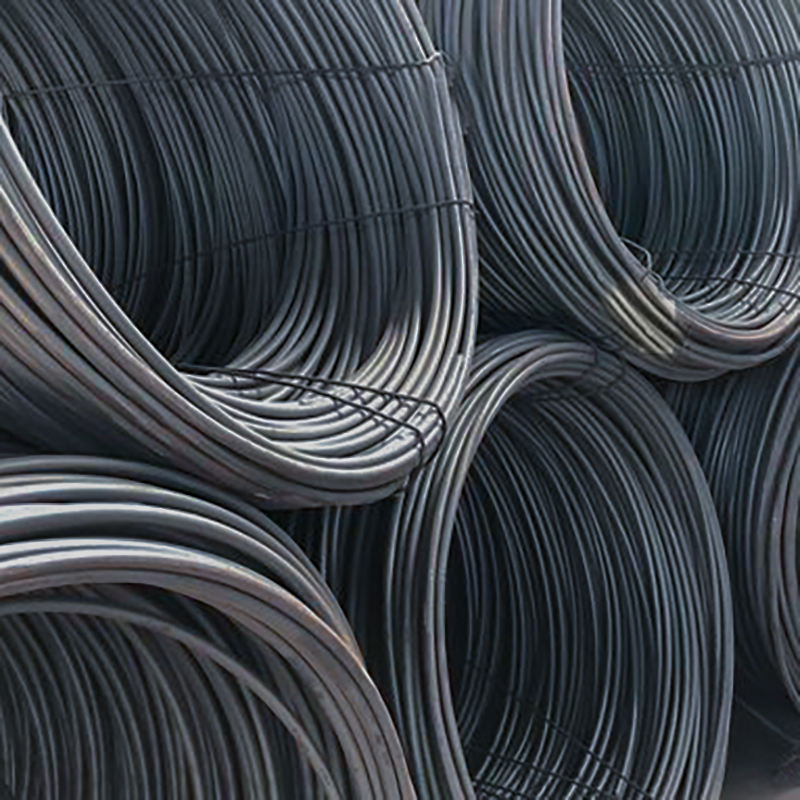 SAE1006 Steel SAE1008 5.5mm 6mm Low Carbon Iron Wire Rod Steel Wire Rod Customized