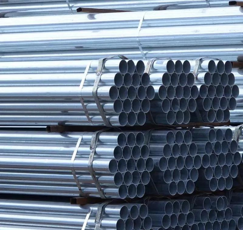 Z80 2.5 Inch Galvanized Iron Pipe Best Price 48.6mm Pipe Schedule 40 Price Galvanized Steel Round Seamless Pipe Customized