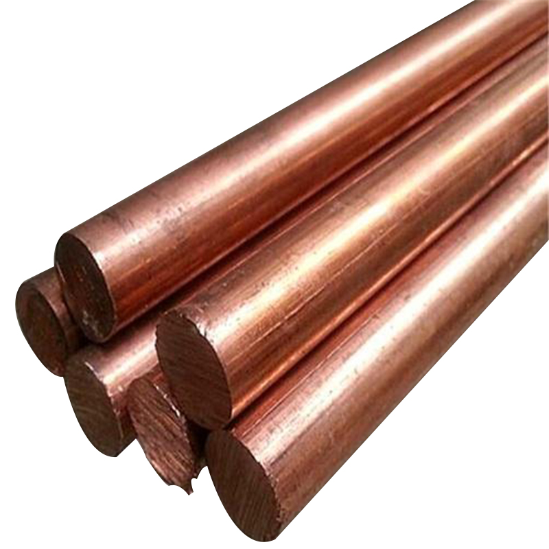 Customizable C11000 C1100 Pure Copper Rod Brass Rod Round Bar Flat Square Bar Copper Bars Best Selling Factory Supply