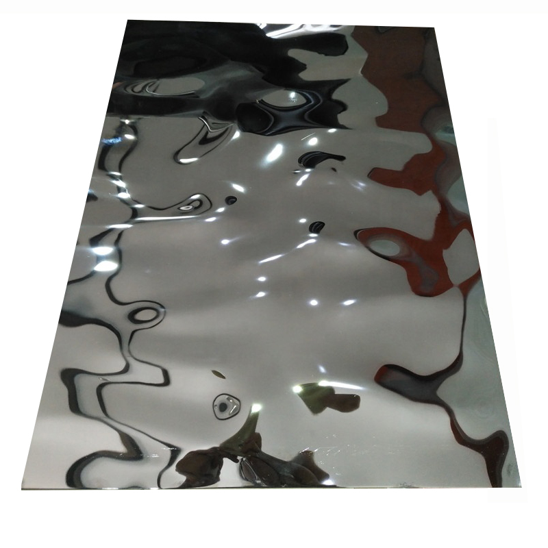 Wall Hotel Lobby Ss 201 304 Colored Silver Water Ripple Decorative Gold Color Manufacture Stainless Steel Sheet And Plate Price