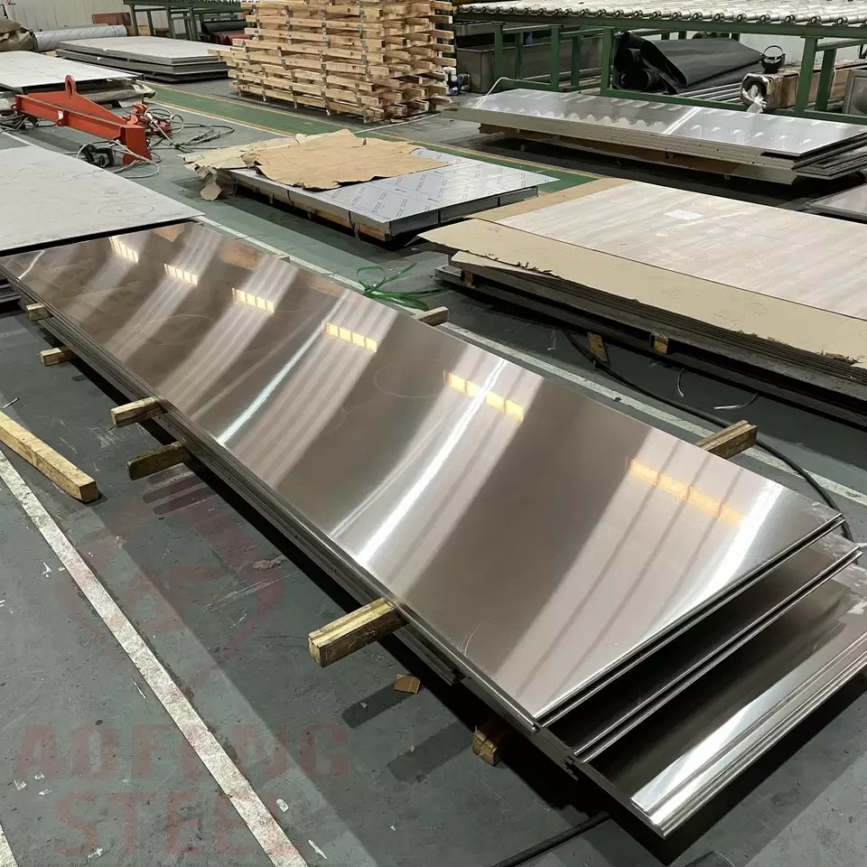 High Quality 2mm 201 301 304 304L 316L 420 430 Cold Rolled Mirror 8k BA Colored Stainless Steel Sheet Plate